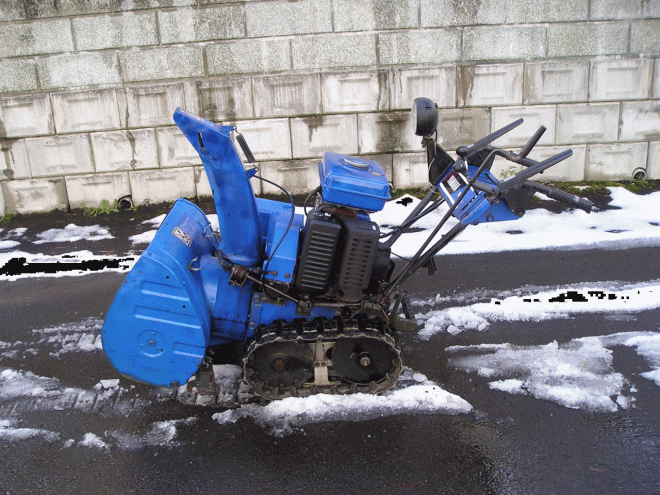 除雪機ヤマハ　6馬力除雪機　ＹＳＭ－660　整備済みです　使いやすい大きさです　バッテリー新品交換済み