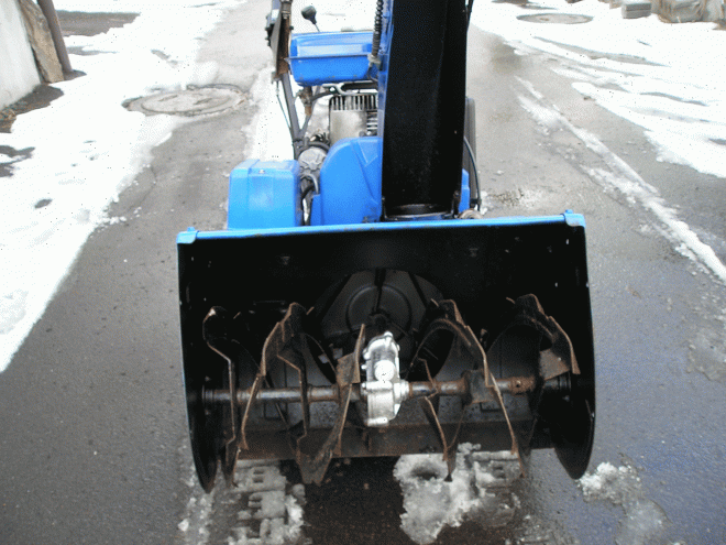 除雪機ヤマハ　6馬力除雪機　ＹＳＭ－660　整備済みです　使いやすい大きさです　バッテリー新品交換済み