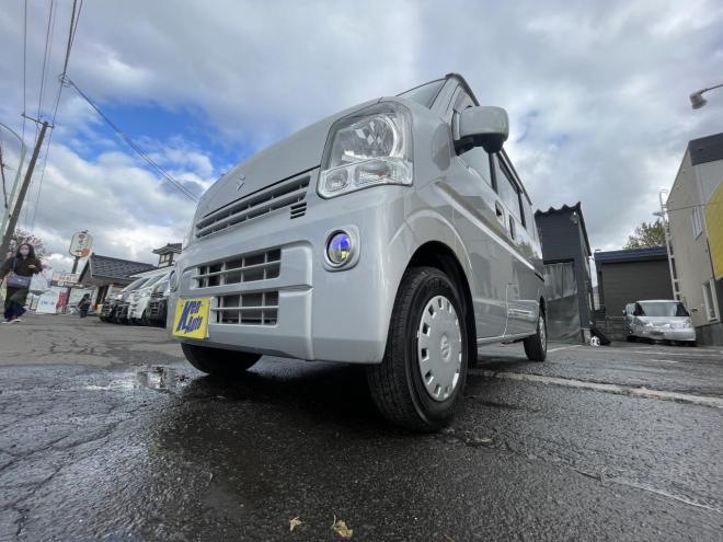 エブリィEVERY VAN 4WD JOIN TURBO HIGE ROOF 本州仕入　寒冷地仕様　TURBO 　ブレーキアシスト　横滑り防止　フォグランプ　フルセグナビ　ブルトース　スタットレス 4WD 660 5Dr