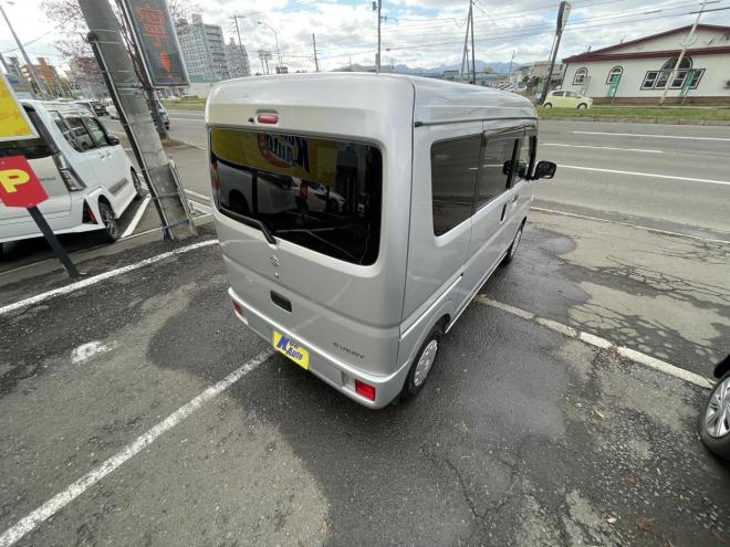 エブリィEVERY VAN 4WD JOIN TURBO HIGE ROOF 本州仕入　寒冷地仕様　TURBO 　ブレーキアシスト　横滑り防止　フォグランプ　フルセグナビ　ブルトース　スタットレス 4WD 660 5Dr