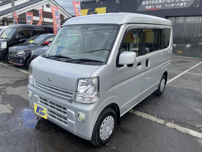 エブリィEVERY VAN 4WD JOIN TURBO HIGE ROOF 本州仕入　寒冷地仕様　TURBO 　ブレーキアシスト　横滑り防止　フォグランプ　フルセグナビ　ブルトース　スタットレス 4WD 660 5Dr