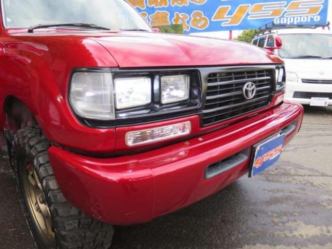 ランドクルーザー80 4.5 GX 4WD　リフトUP レカロ GDマフラー TE37　8No 4500