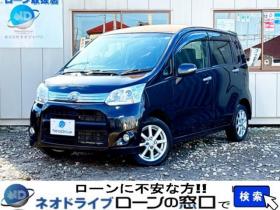 ムーヴ　660カスタムX 4WD　ローンが不安な方＜優遇ローン＞　本州仕入　寒冷地　社外ナビ　フルセグTV