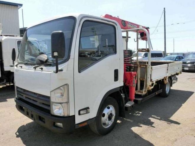 エルフクレーン付　TDG-NPS85AR　ユニック　 4WD 2990