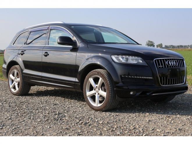 アウディQ7 4.2 FSI クワトロ アダプティブエアサスペンション仕様 4WD　検二年　ベージュレザーシート 正規輸入車 4200