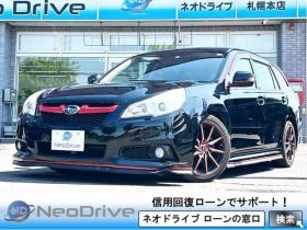 レガシィワゴン　ツーリングワゴン2.5i 4WD　ローンが不安な方＜優遇ローン＞　本州仕入　フルエアロ　社外デッキ　ETC　