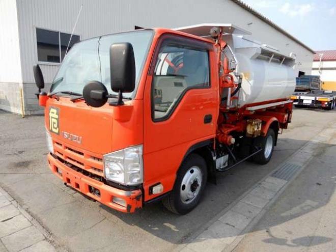 エルフタンクローリー TDG-NKS85AN 新明和工業　 4WD 2990