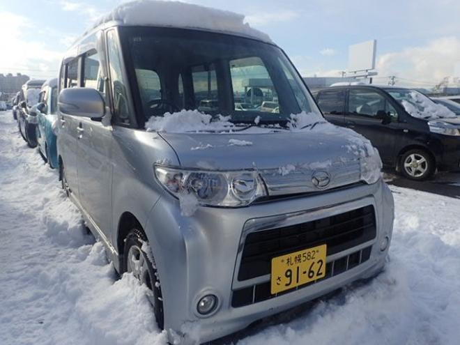 タントカスタム X 4WD　後期型CVT ナビテレビ夏冬タイヤパワスラ 660