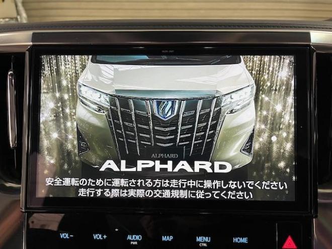 アルファードハイブリッドＳＲ後期型　本州仕入　ワンオーナー　寒冷地仕様　禁煙車　トヨタセーフティセンス　プリクラッシュ　レーダークルーズ　レーントレーシング　純正１７インチＡＷ　社外１６ＡＷ＋スタッドレスタイヤ付　純正１０インチビッグナビ（フルセグ地デジ　ＤＶＤ再生　Ｂｌｕｅｔｏｏｔｈ）＋バックカメラ　デジタルインナーミラー　純正エンジンスターター　前後ドライブレコーダー　両側パワースライドドア　パワーバックドア　純正ブラックレザーシート　電動オットマン　三眼ＬＥＤヘッドライト 4WD 2500 5Dr