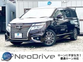 エルグランド　2.5 250ハイウェイスター 4WD　ローンが不安な方＜優遇ローン＞　本州仕入　純正ナビ　後席モニター　TV