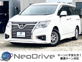 エルグランド　2.5 250ハイウェイスターSアーバンC 4WD　ローンが不安な方＜優遇ローン＞　本州仕入　エアロ　寒冷地 後席モニター