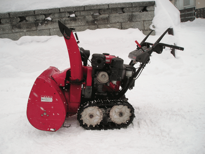 除雪機ホンダ　9馬力除雪機　ＨＳ－970　オーガ上下　ペダル式