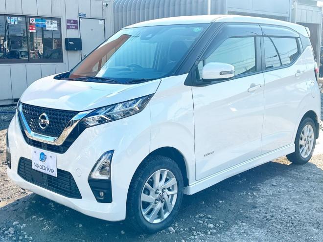 デイズ660ハイウェイスターX 4WD　ローンが不安な方＜優遇ローン＞　本州仕入　寒冷地 ナビ　シートヒーター 