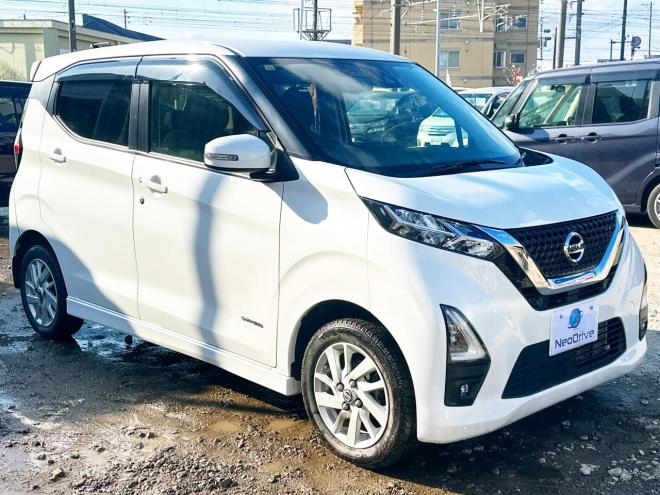 デイズ660ハイウェイスターX 4WD　ローンが不安な方＜優遇ローン＞　本州仕入　寒冷地 ナビ　シートヒーター 