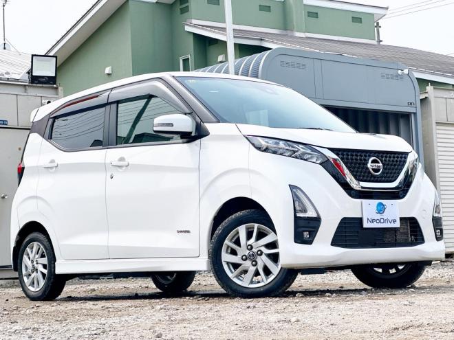 デイズ660ハイウェイスターX 4WD　ローンが不安な方＜優遇ローン＞　本州仕入　寒冷地 ナビ　シートヒーター 