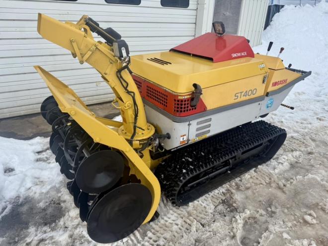 除雪機コバシ ST400 40馬力 大型ディーゼル ショートシューター