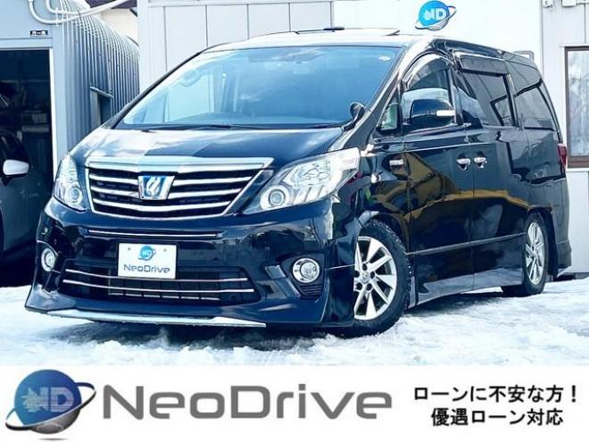 アルファードハイブリッドハイブリッド2.4SR Cパッケージ 4WD　ローンが不安な方＜優遇ローン＞　モデリスタ　寒冷地　ナビ　後席モニター