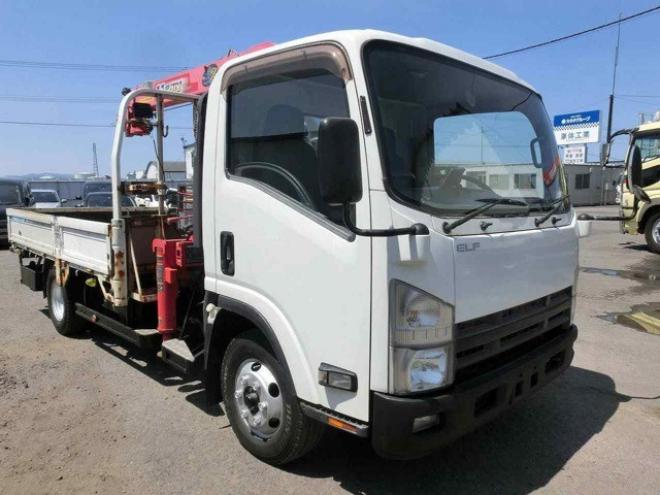 エルフクレーン付　TDG-NPS85AR　ユニック　 4WD 2990