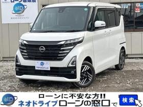 ルークス　660ハイウェイスターX 4WD　ローンが不安な方＜優遇ローン＞本州仕入寒冷地　後期型 両側パワスラ