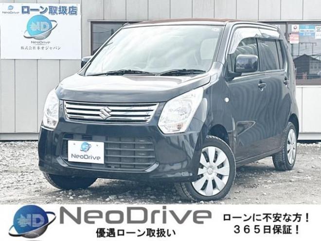 ワゴンR660FX 4WD　ローンが不安な方＜優遇ローン＞1年保証　寒冷地仕様　社外ナビ　シートH 4WD 660 5Dr