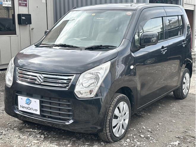 ワゴンR660FX 4WD　ローンが不安な方＜優遇ローン＞1年保証　寒冷地仕様　社外ナビ　シートH 4WD 660 5Dr