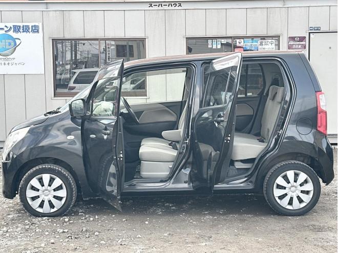 ワゴンR660FX 4WD　ローンが不安な方＜優遇ローン＞1年保証　寒冷地仕様　社外ナビ　シートH 4WD 660 5Dr