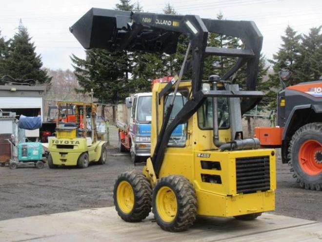 スキッドステアローダFORD　new holland L455