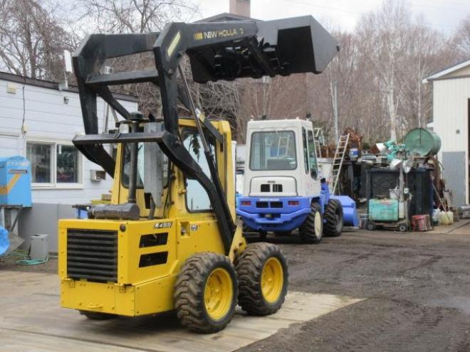 スキッドステアローダFORD　new holland L455