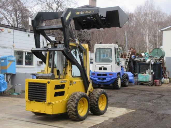 スキッドステアローダFORD　new holland L455