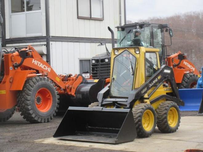スキッドステアローダFORD　new holland L455