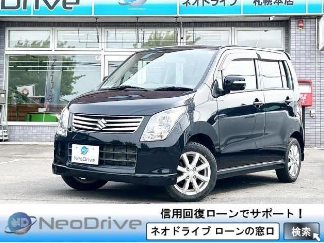 ワゴンR660FXリミテッドII 4WD　ローンが不安な方＜優遇ローン＞　本州仕入 ナビ　シートヒーター　ワンセグ