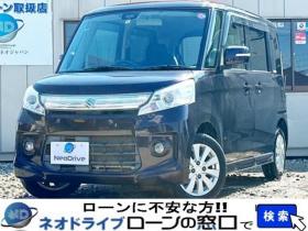 スペーシア　660カスタムXSリミテッド 4WD　ローンが不安な方＜優遇ローン＞1年保証　本州仕入　両側パワースライド 4WD 660 5Dr