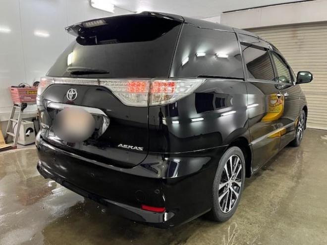 エスティマアエラスプレミアムエディション　後期型　本州仕入　禁煙車　ＷＡＫＯＳバリアスコーティング済　純正ブラポリ１８インチＡＷ　純正１６ＡＷ＋スタッドレスタイヤ付　両側パワースライドドア　ツインサンルーフ　アルパインＨＤＤナビ（フルセグ地デジ　ＤＶＤ再生　Ｂｌｕｅｔｏｏｔｈ）＋バックカメラ　純正ハーフレザーシート　ＰＵＳＨスタート　スマートキー　クルーズコントロール　運転席パワーシート　前後コーナーセンサー　タイミングチェーン車　ビルトインＥＴＣ　ＨＩＤ ヘッドライト 4WD 2400 5Dr