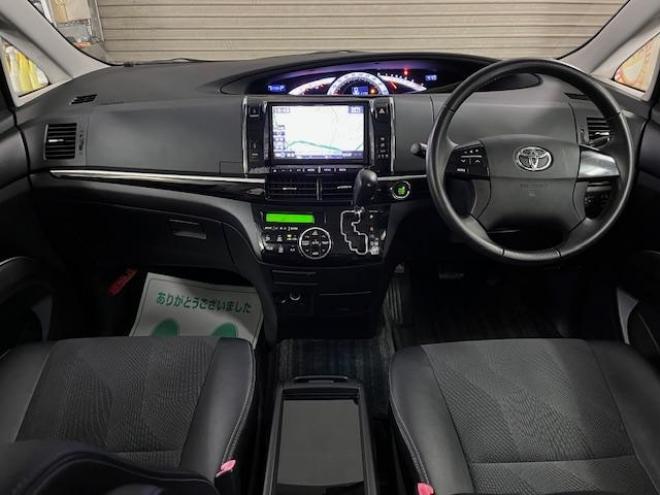 エスティマアエラスプレミアムエディション　後期型　本州仕入　禁煙車　ＷＡＫＯＳバリアスコーティング済　純正ブラポリ１８インチＡＷ　純正１６ＡＷ＋スタッドレスタイヤ付　両側パワースライドドア　ツインサンルーフ　アルパインＨＤＤナビ（フルセグ地デジ　ＤＶＤ再生　Ｂｌｕｅｔｏｏｔｈ）＋バックカメラ　純正ハーフレザーシート　ＰＵＳＨスタート　スマートキー　クルーズコントロール　運転席パワーシート　前後コーナーセンサー　タイミングチェーン車　ビルトインＥＴＣ　ＨＩＤ ヘッドライト 4WD 2400 5Dr