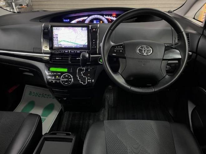 エスティマアエラスプレミアムエディション　後期型　本州仕入　禁煙車　ＷＡＫＯＳバリアスコーティング済　純正ブラポリ１８インチＡＷ　純正１６ＡＷ＋スタッドレスタイヤ付　両側パワースライドドア　ツインサンルーフ　アルパインＨＤＤナビ（フルセグ地デジ　ＤＶＤ再生　Ｂｌｕｅｔｏｏｔｈ）＋バックカメラ　純正ハーフレザーシート　ＰＵＳＨスタート　スマートキー　クルーズコントロール　運転席パワーシート　前後コーナーセンサー　タイミングチェーン車　ビルトインＥＴＣ　ＨＩＤ ヘッドライト 4WD 2400 5Dr