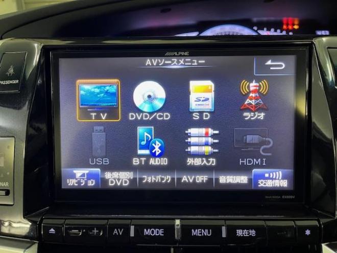 エスティマアエラスプレミアムエディション　後期型　本州仕入　禁煙車　ＷＡＫＯＳバリアスコーティング済　純正ブラポリ１８インチＡＷ　純正１６ＡＷ＋スタッドレスタイヤ付　両側パワースライドドア　ツインサンルーフ　アルパインＨＤＤナビ（フルセグ地デジ　ＤＶＤ再生　Ｂｌｕｅｔｏｏｔｈ）＋バックカメラ　純正ハーフレザーシート　ＰＵＳＨスタート　スマートキー　クルーズコントロール　運転席パワーシート　前後コーナーセンサー　タイミングチェーン車　ビルトインＥＴＣ　ＨＩＤ ヘッドライト 4WD 2400 5Dr