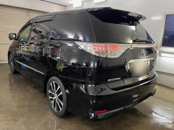 エスティマアエラスプレミアムエディション　後期型　本州仕入　禁煙車　ＷＡＫＯＳバリアスコーティング済　純正ブラポリ１８インチＡＷ　純正１６ＡＷ＋スタッドレスタイヤ付　両側パワースライドドア　ツインサンルーフ　アルパインＨＤＤナビ（フルセグ地デジ　ＤＶＤ再生　Ｂｌｕｅｔｏｏｔｈ）＋バックカメラ　純正ハーフレザーシート　ＰＵＳＨスタート　スマートキー　クルーズコントロール　運転席パワーシート　前後コーナーセンサー　タイミングチェーン車　ビルトインＥＴＣ　ＨＩＤ ヘッドライト 4WD 2400 5Dr