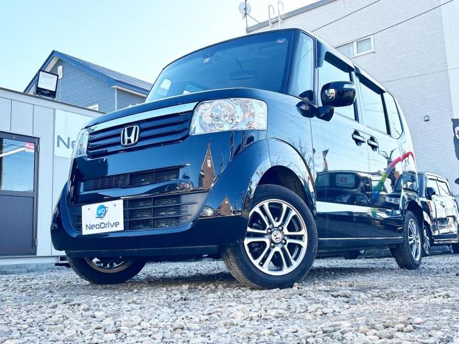 N-BOX660G Lパッケージ 4WD　ローンが不安な方＜優遇ローン＞　本州仕入　純正デッキ　片側PWスラ　アルミ