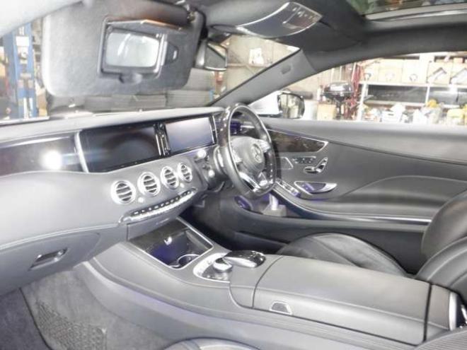 ベンツSクラスクーペ　S550 AMGライン　ナビ・TV・B/T・360度カメラ・ETC・ 2WD 4700