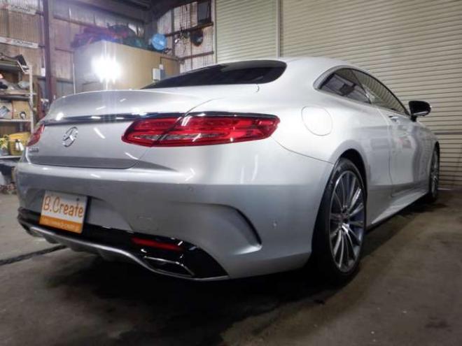 ベンツSクラスクーペ　S550 AMGライン　ナビ・TV・B/T・360度カメラ・ETC・ 2WD 4700