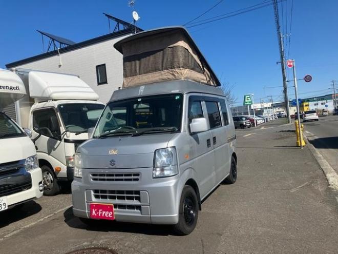エブリィジョインターボ　４ＷＤ　　外部充電　二段ベット　ポップアップ　ターボ　キャンピング仕様　タンク式シンク　ヒーター　テーブル　テレビ　パワーウィンドウ　ナビ取り扱い説明書 4WD 660 5Dr