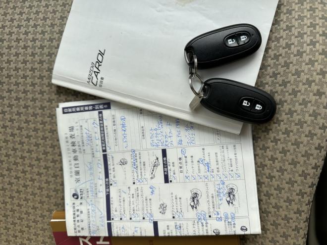 キャロル４WD　GS　スマートキー２本　走行49000KM　夏冬タイヤ付き 4WD 660 5Dr