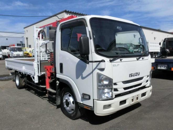 エルフクレーン付き　TPG-NPS85AR　ユニック　 4WD 2990