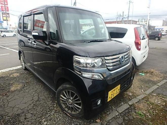 N-BOXカスタムG ターボAパッケージ 4WD　検9/5ターボナビテレビBカメラ 660
