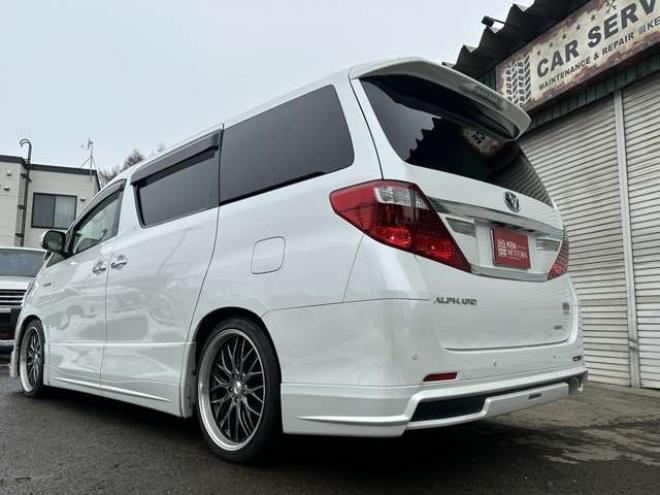 アルファードハイブリッド2.4 SR 4WD　ケンスタイルエアロ/ローダウン/サンルーフ 2400