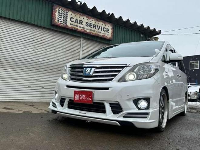 アルファードハイブリッド2.4 SR 4WD　ケンスタイルエアロ/ローダウン/サンルーフ 2400