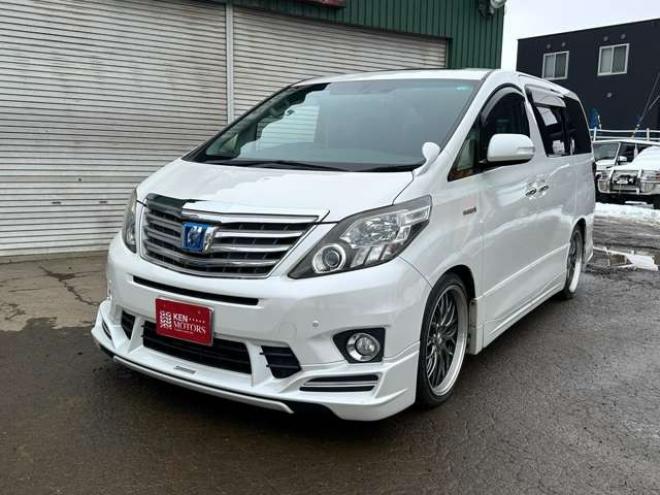 アルファードハイブリッド2.4 SR 4WD　ケンスタイルエアロ/ローダウン/サンルーフ 2400
