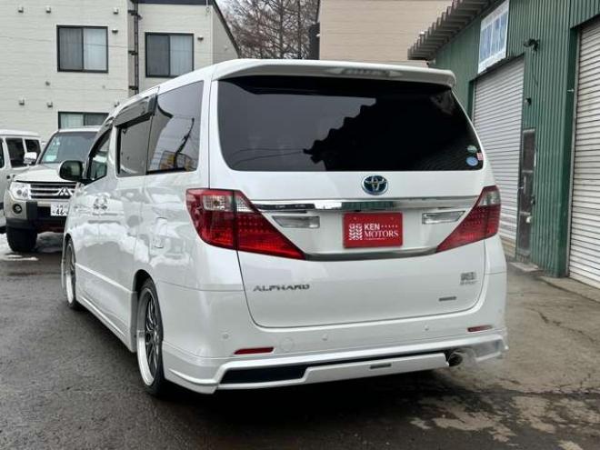 アルファードハイブリッド2.4 SR 4WD　ケンスタイルエアロ/ローダウン/サンルーフ 2400