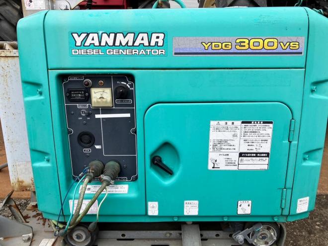 発電機ヤンマー　中古　ライトボーイ　ディーゼル発電機/投光機