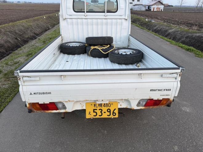ミニキャブ車検長期 軽トラック エアコンパワステ ミニキャブトラック走行7.7万キロ  4WD 660